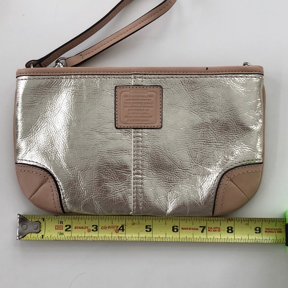 Coach Wristlet - Gold - Picture 7 of 8